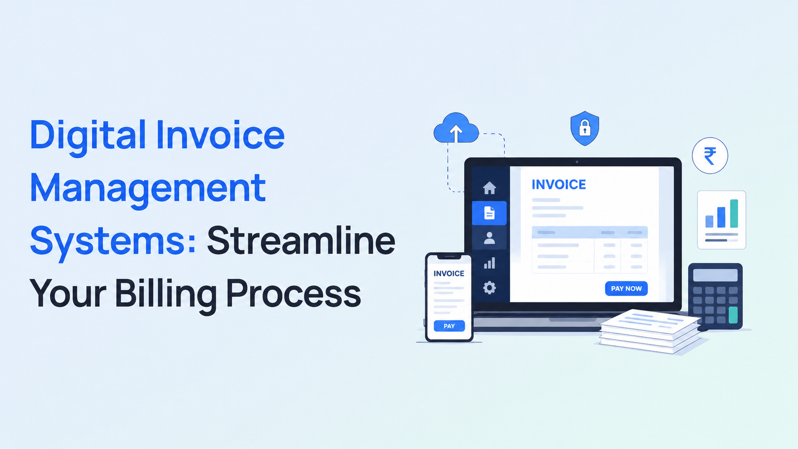 Digital invoice management system for small businesses in India